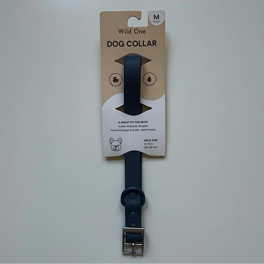 Wild One Dog Collar - M (12-15